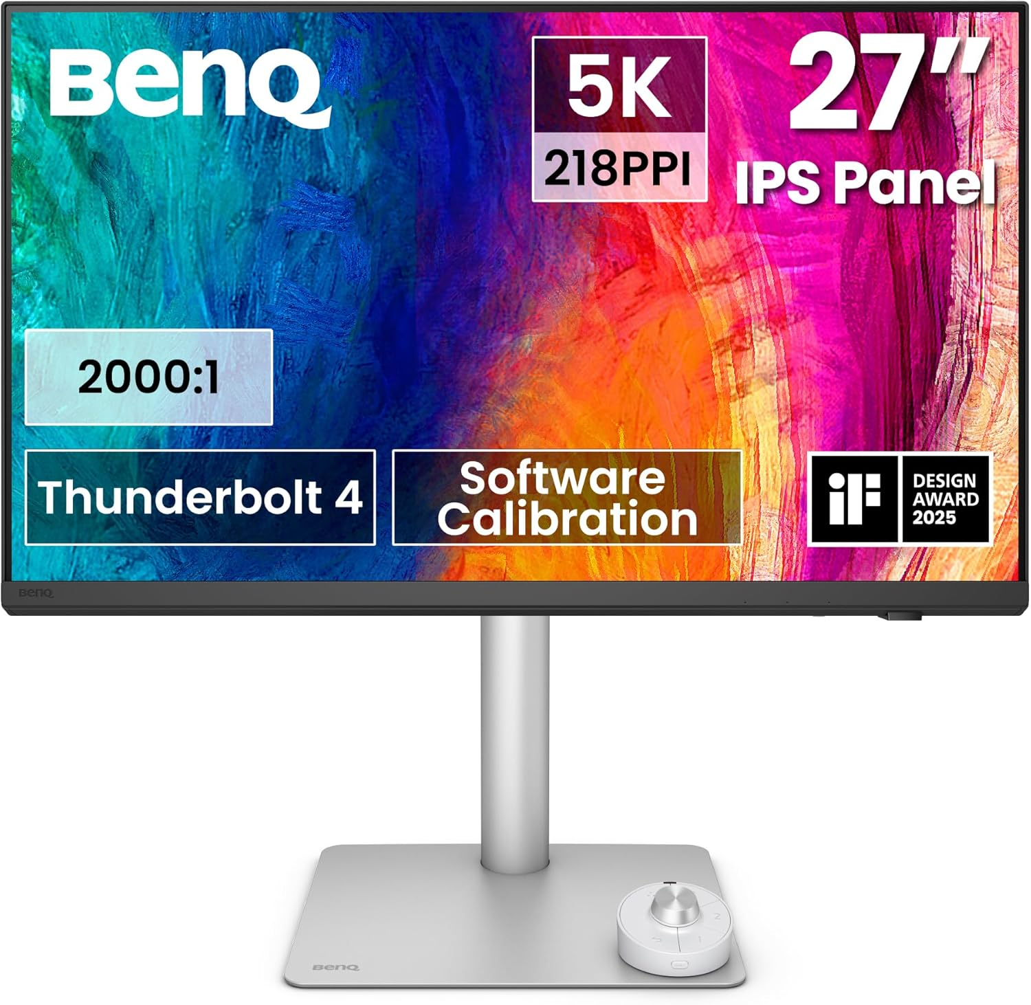 Benq PD2730S 27" 5K Thunderbolt 4 Monitor, 98% P3, 218 PPI, Mac-Compatible image number 5