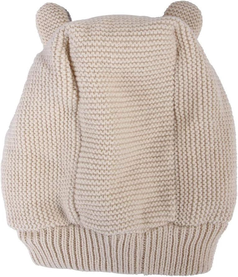 Quiet Ears for Dogs, Dog Ear Muffs Noise Protection Knitted Pet Ears Head Wrap Hats for Medium to Large Cats Pets (Beige, One Size) image number 2