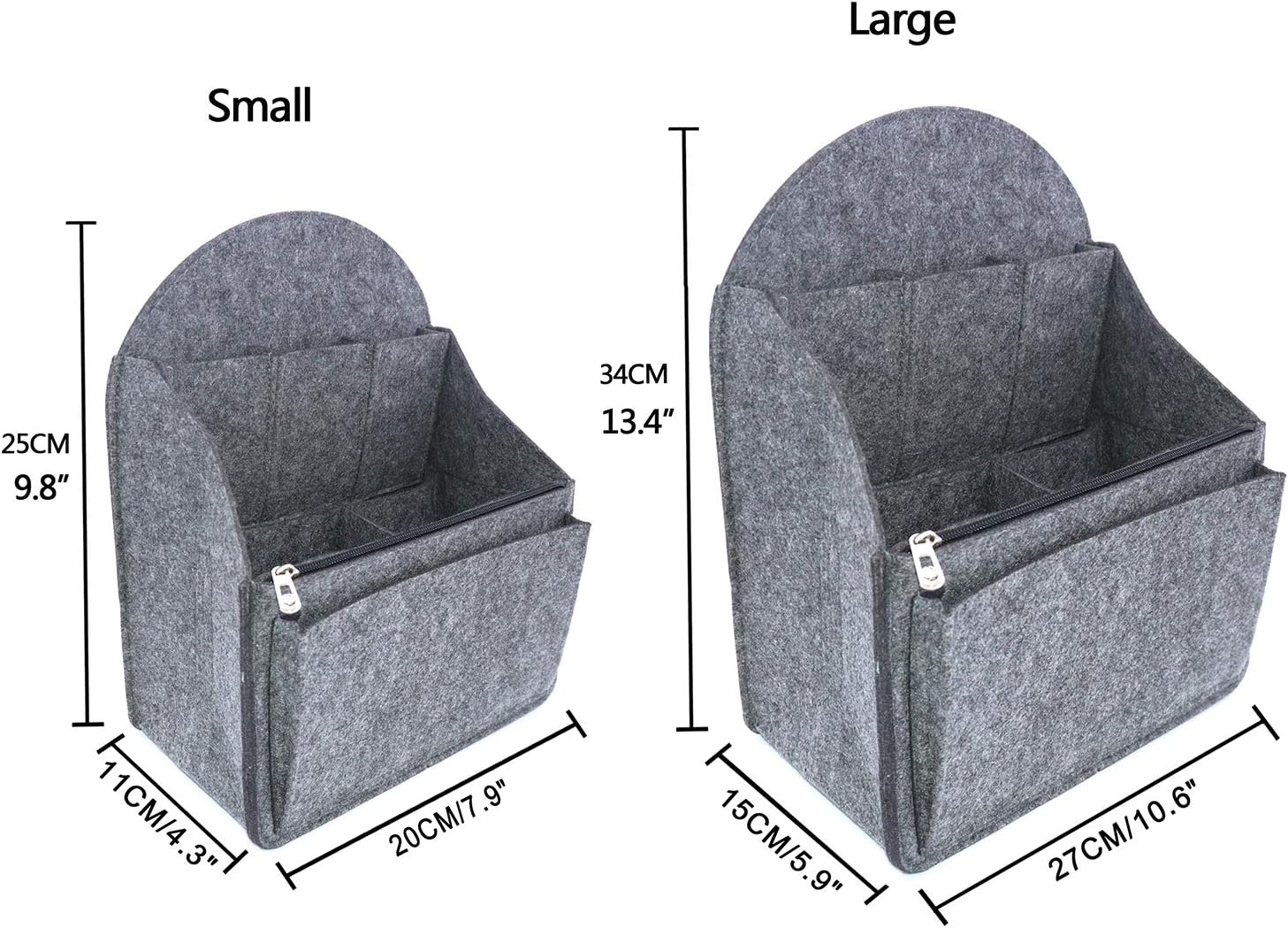 VANCORE Felt Backpack Organizer Insert for Rucksack Handbag Shoulder Bag