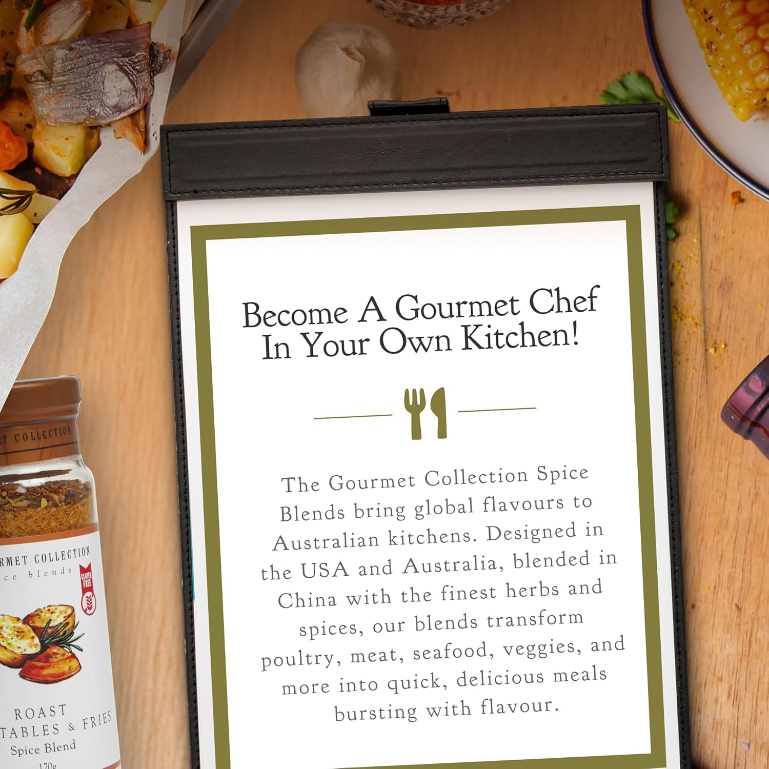 The Gourmet Collection Thai Style Green Curry Spice Blend, 145G &ndash; Gourmet Seasoning for Curries & Meats, Flavoured Spice Mix, Cooking Spices, Gluten Free, No Artificial Flavours or Colours image number 5