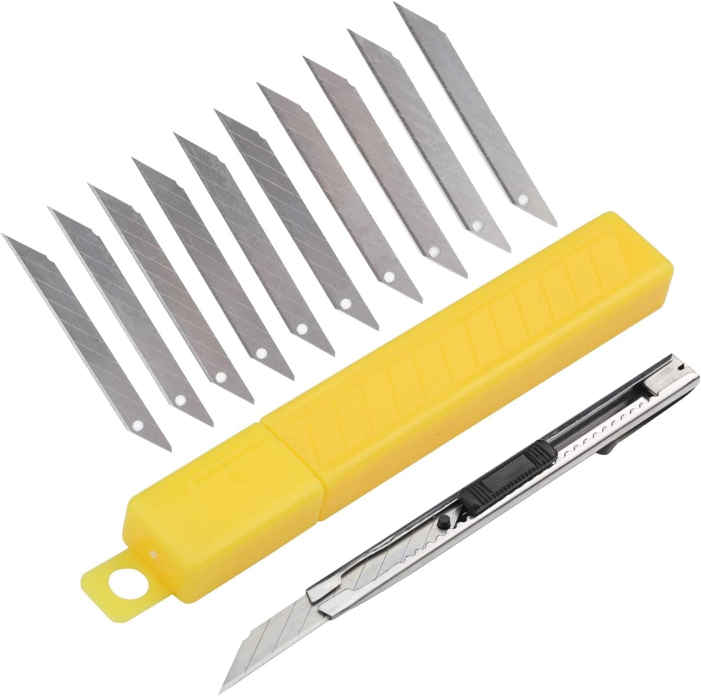 Car Window Film Tinting Tools, Auto Vinyl Wrap Installation Kit, Precut/Auto Tint Kit, 8 in 1 with Felt Squeegee&Felts, Window Tint Squeegee, Vinyl Squeegee, Utility Knife&Blades image number 2