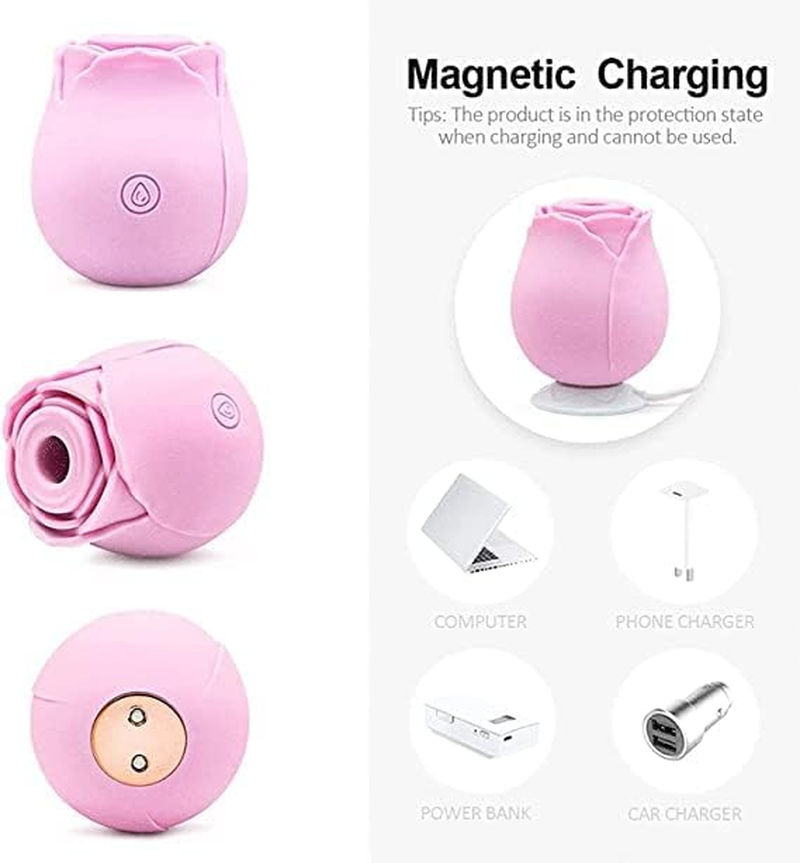 SIDED Handheld Rose Sucking Toy 10 Modes Lightweight 108G SPOT Tool Waterproof Adult Pocket Toy image number 1
