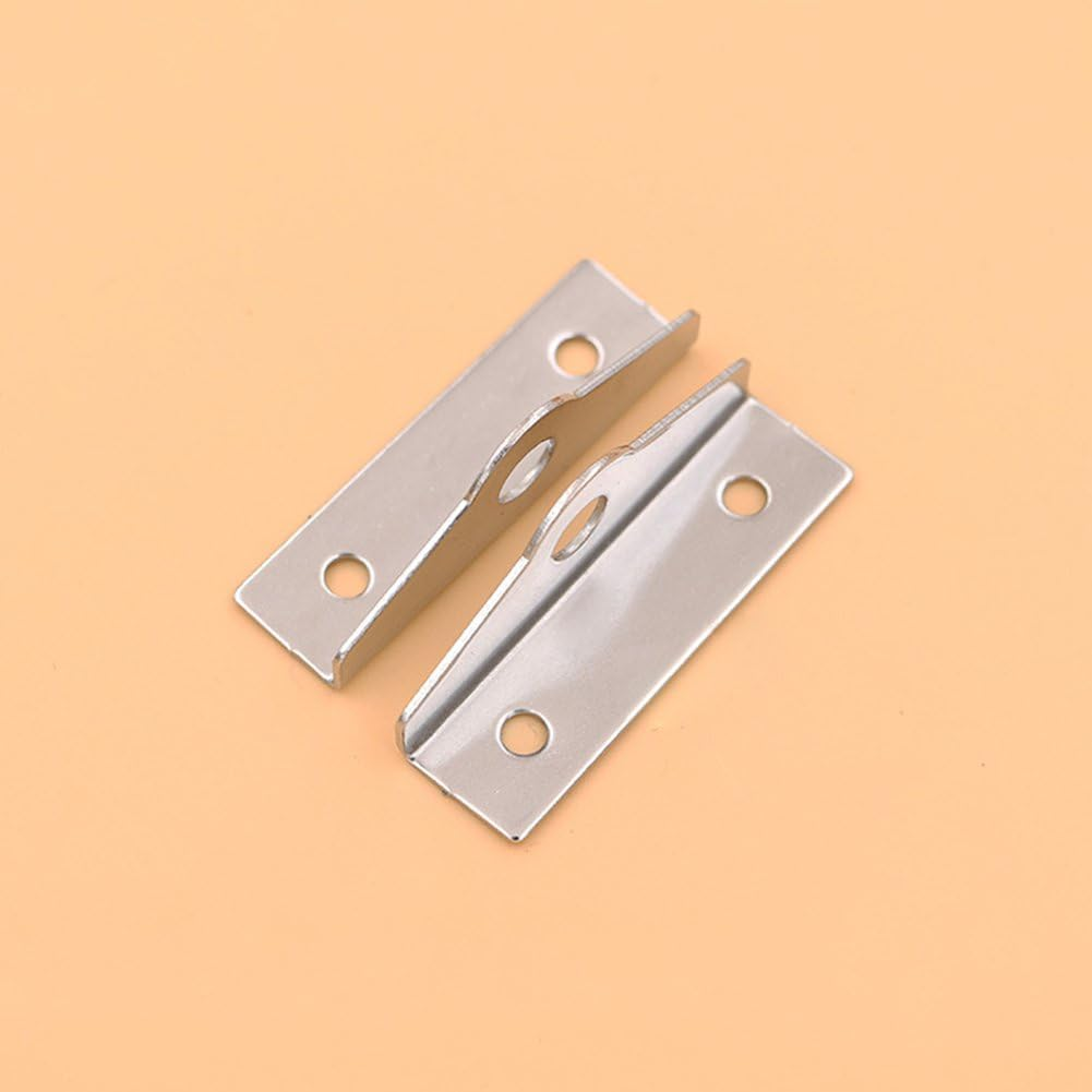 YES Time 304 Stainless Steel 90 Degree Angle Hasp Lock Padlock Eye, Set of 5 image number 1