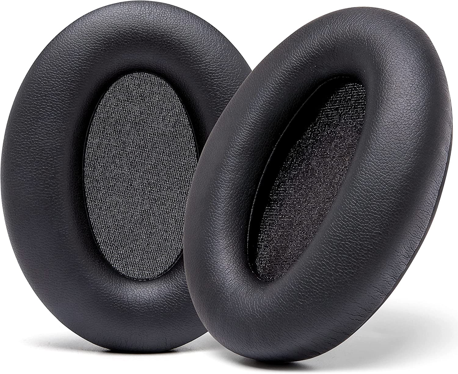 WC Wicked Cushions Replacement Ear Pads for Sony WH1000XM3 Over-Ear Headphones - Softer PU Leather Cushions, Luxurious Noise Isolating Memory Foam, Added Thickness (2021 Updated) (Geo Grey)