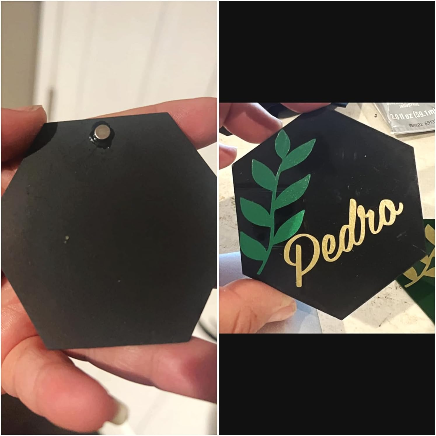 60Pack Tiny Cylinder Magnets, Refrigerator,Nail Cutter，Fridge, Office, Whiteboard, Durable Little Miniature Mini for Crafts image number 2