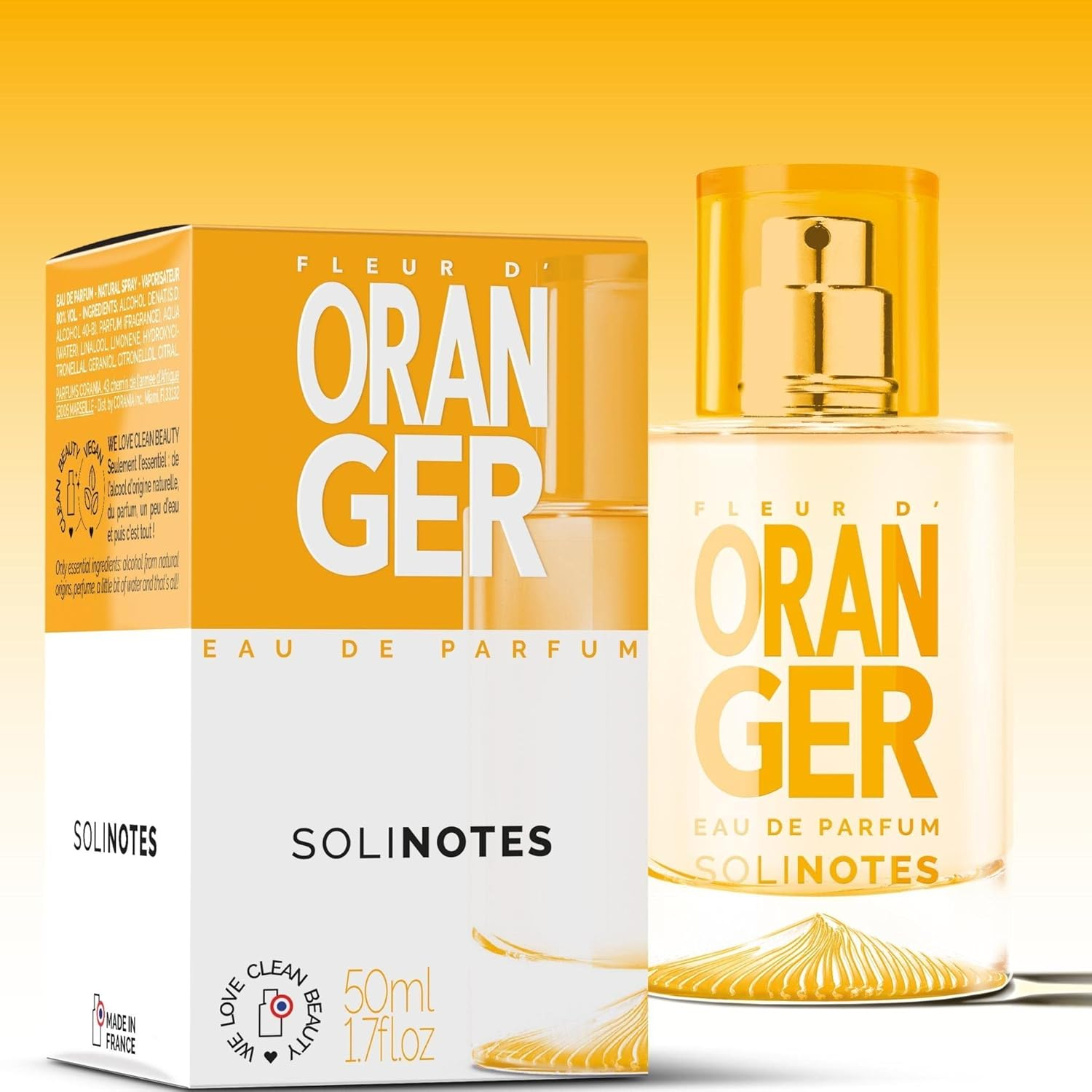 Solinotes Paris Solinotes Fleur D'Oranger Eau De Parfum Spray (Unisex) 50Ml image number 5