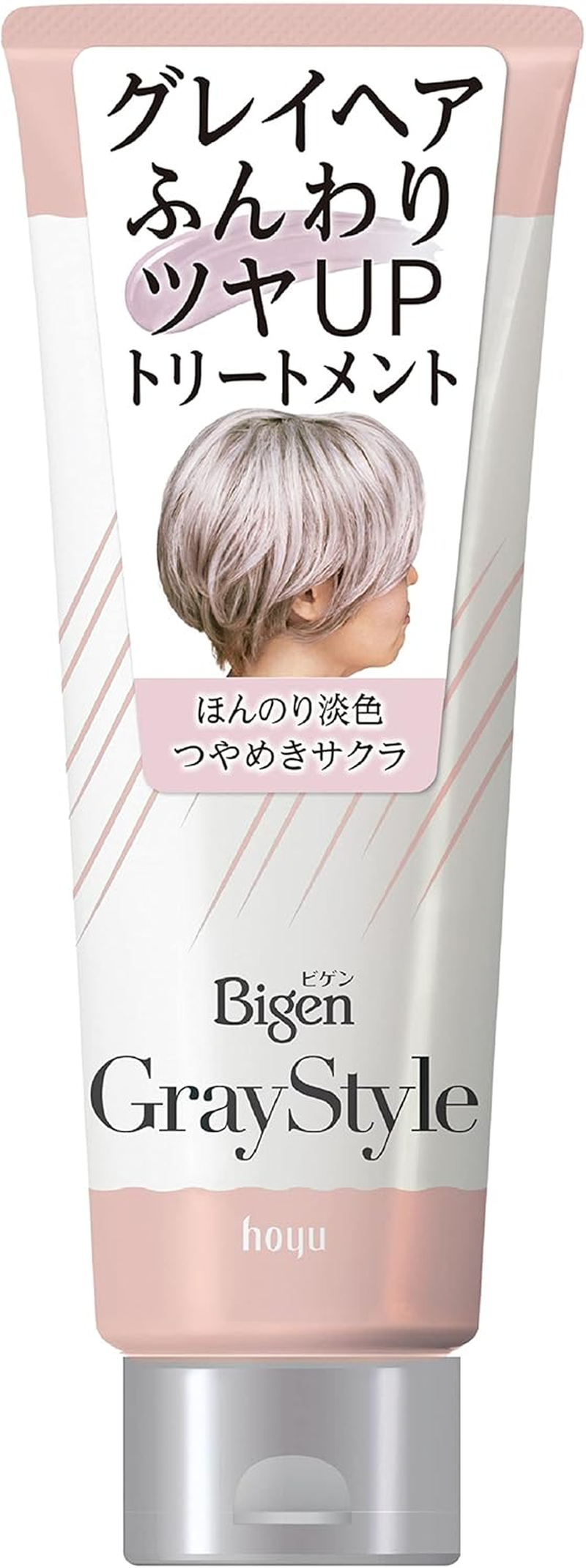 Bigen Graystyle Gray Care Treatment, Glossy Silver, 7.1 Oz (200 G)