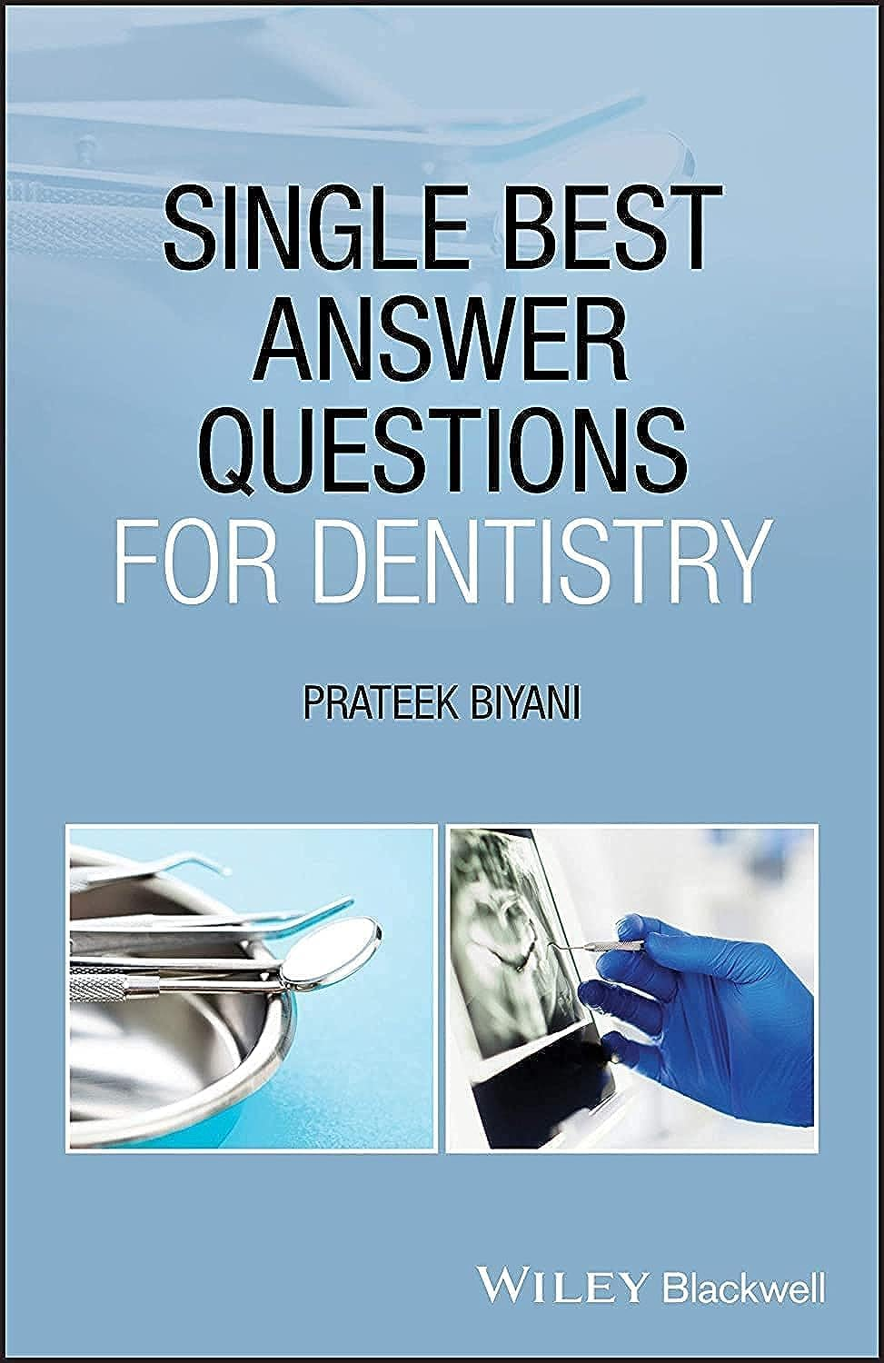 Single Best Answer Questions for Dentistry image number 3