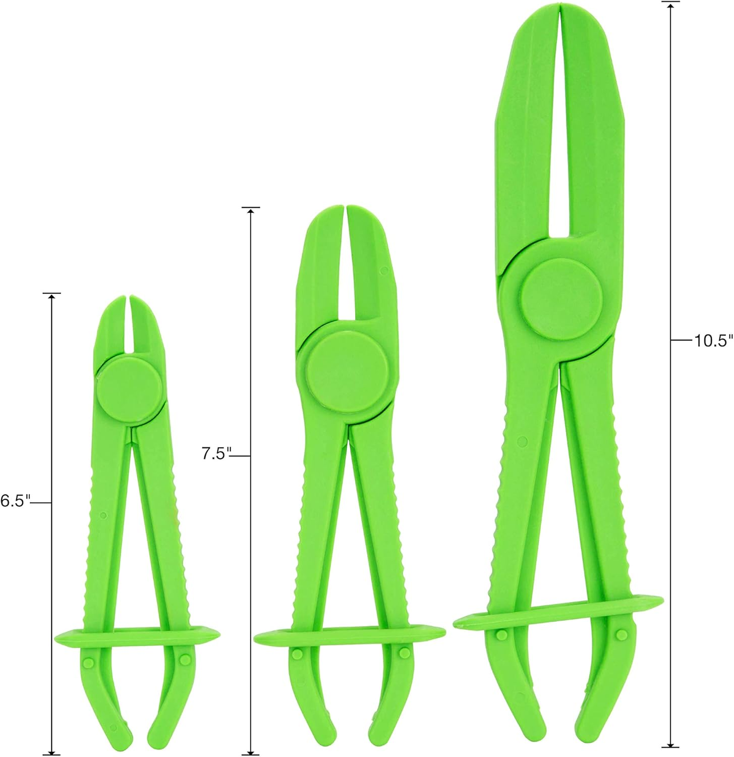 OEMTOOLS 24689 3 Piece Hose Pinching Pliers Set for Automotive Repair - Securely Seals Fuel Line, Radiator, and Coolant Hoses image number 2