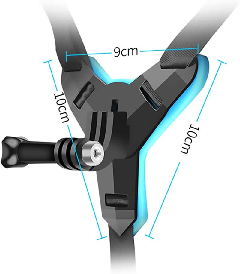 Motorcycle Helmet Chin Mount Strap for Gopro image number 1