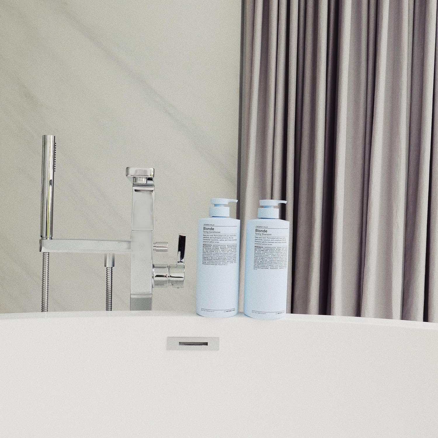 J Beverly Hills Blue Blonde Shampoo, Toning Shampoo, 32Oz image number 2