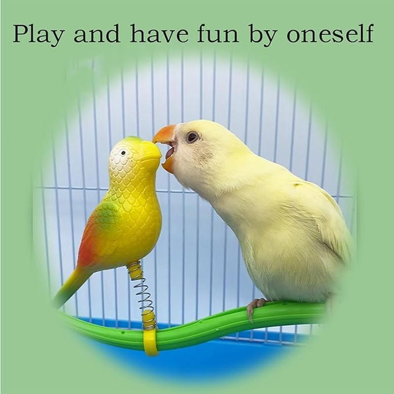 Ksngtixe 1 Pcs Natural Wood Perch Stand for Parrots & Birds - Chewable Bite-Resistant Perch Toy for Macaws, Cockatiels, Parakeets, Sparrows - Cage Accessories for Small & Medium Birds image number 4