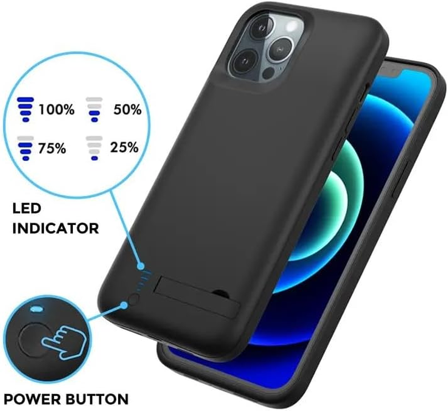 TAVICE Replacement Charger Case Compatible with Samsung Galaxy S25 Ultra 10,000Mah Detachable Battery Pack Cover, Portable Charging Case (Galaxy S25 Ultra) image number 3