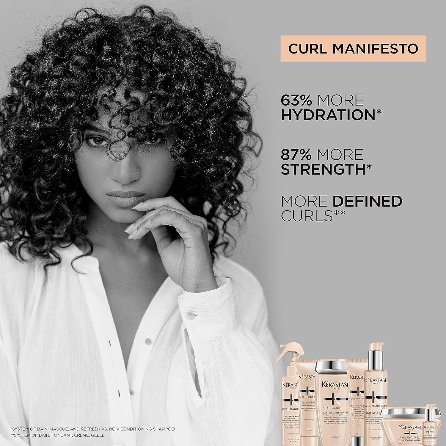 Kerastase Curl Manifesto Bain Hydratation Shampoo 250 Ml image number 6