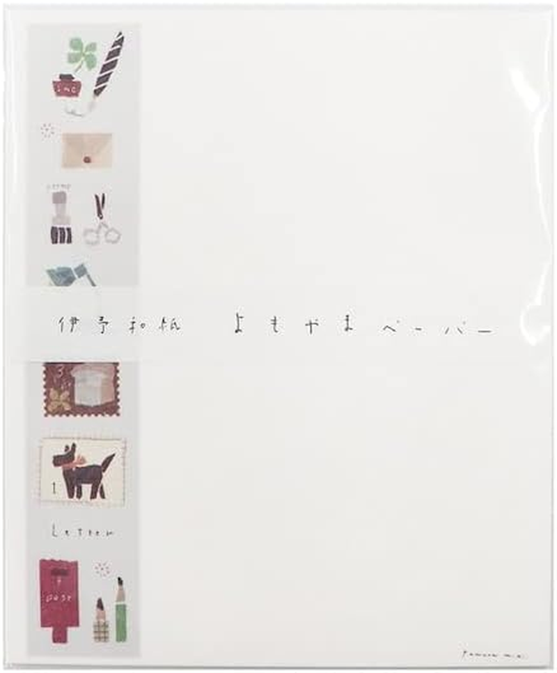 SAIEN No. 3043 Miki Tamura Yomoyama Paper Letter 6.9 X 5.7 Inches (175 X 145 Mm), Pack of 20 image number 2