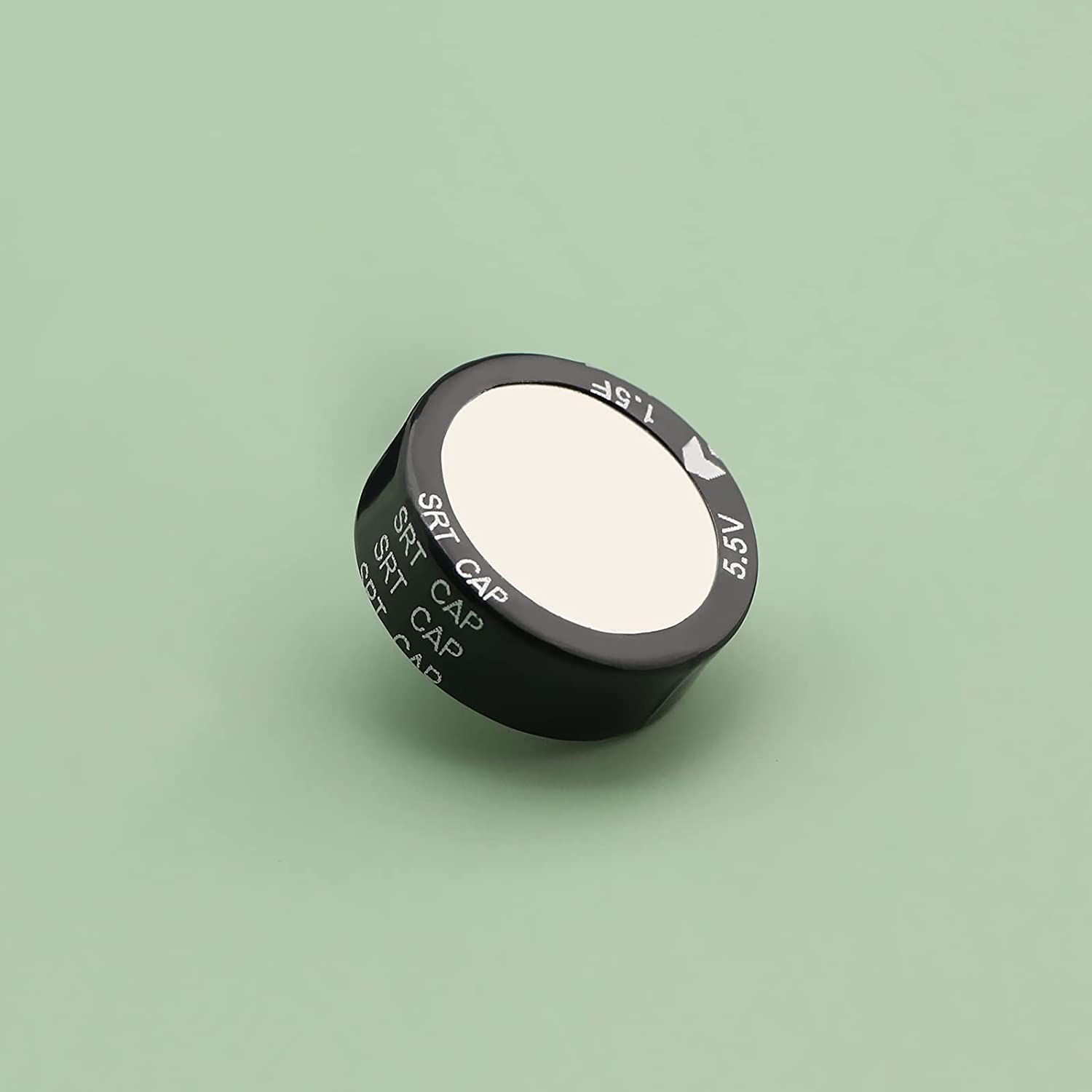 Emagtech 5PCS Super Capacitor 5.5V 1.5F C-Type Button Capacitor High Energy Low Resistance High Consistency for Consumer Electronics Toys image number 1