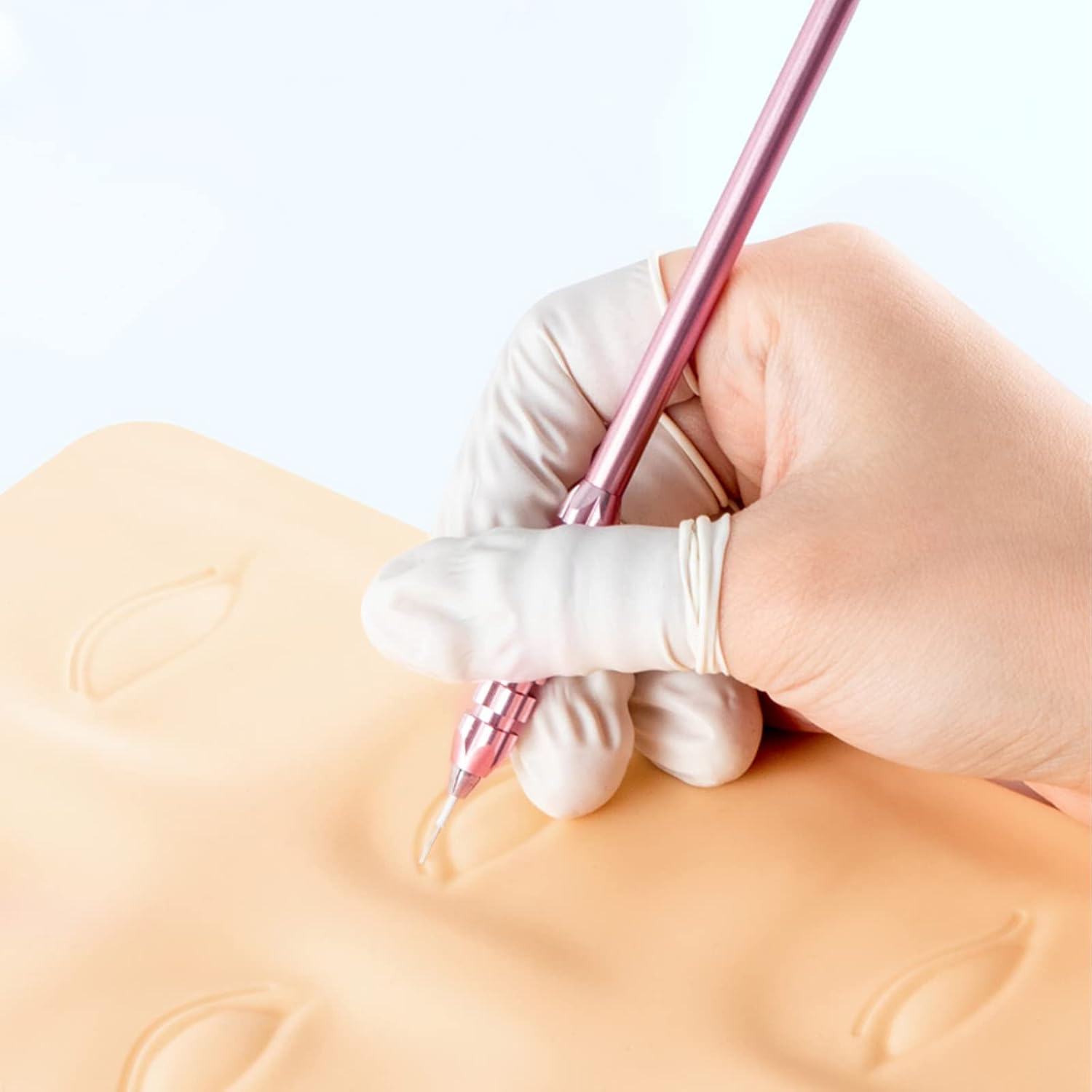 400 Count Latex Finger Cots Large Fingertip Gloves Disposable Finger Rubber Tips Protector Anti-Static image number 4