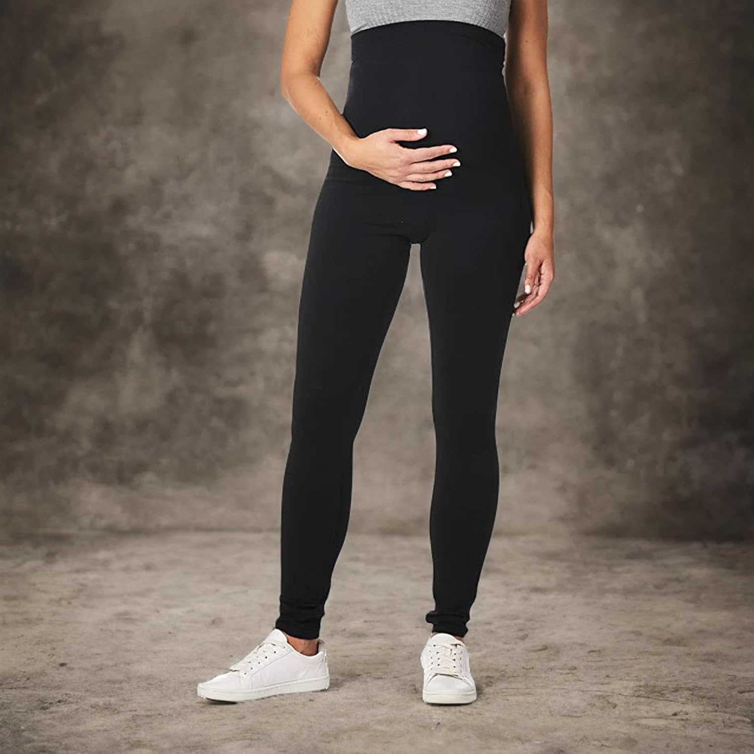 HUE Women'S Maternity Cotton Legging image number 3