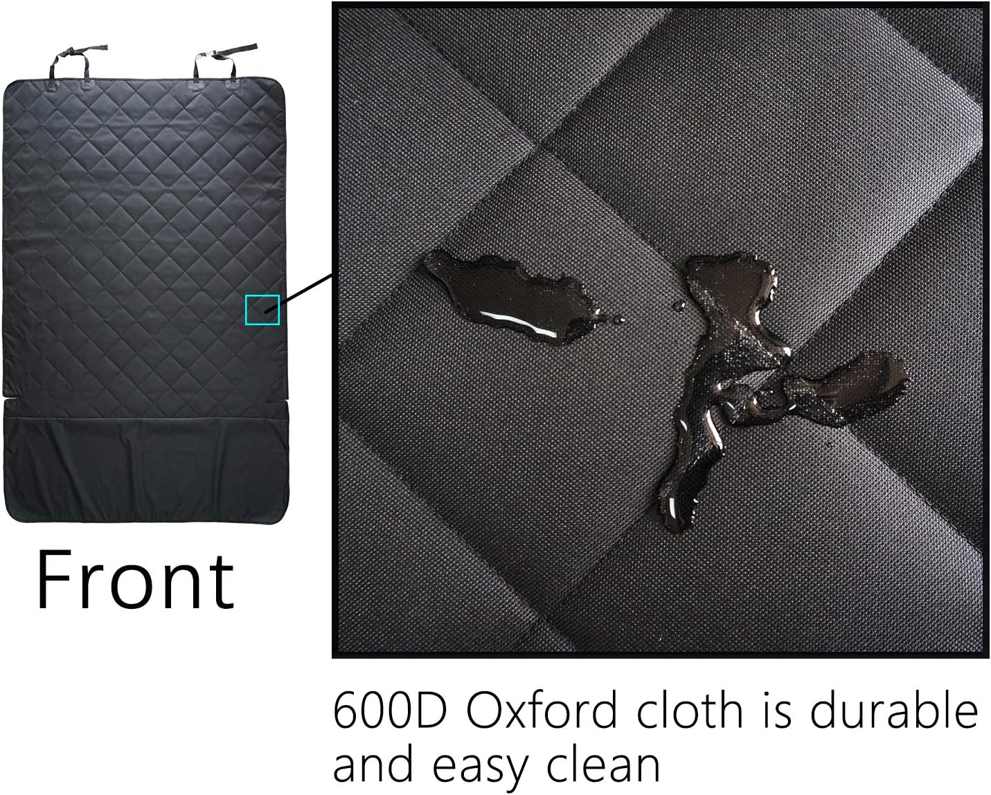 NOBER Pet Cargo Liner Cover for Dogs SUV Cars Waterproof Non Slip Universal Fit with Bumper Flap Extra Large image number 1