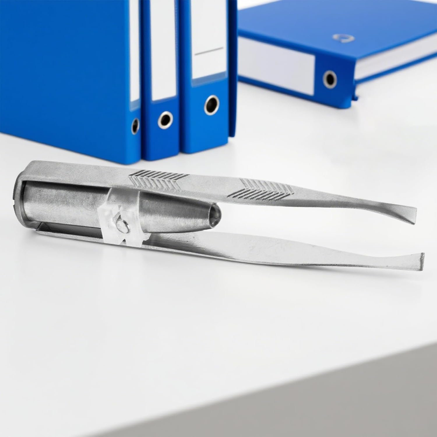 Tweezer with Led Light | Slanted Lighted Tweezers for Women Facial Hair | Eye Brow Removal Cosmetic Makeup Tools for Unwanted Brow Facial Ingrown Hair image number 6