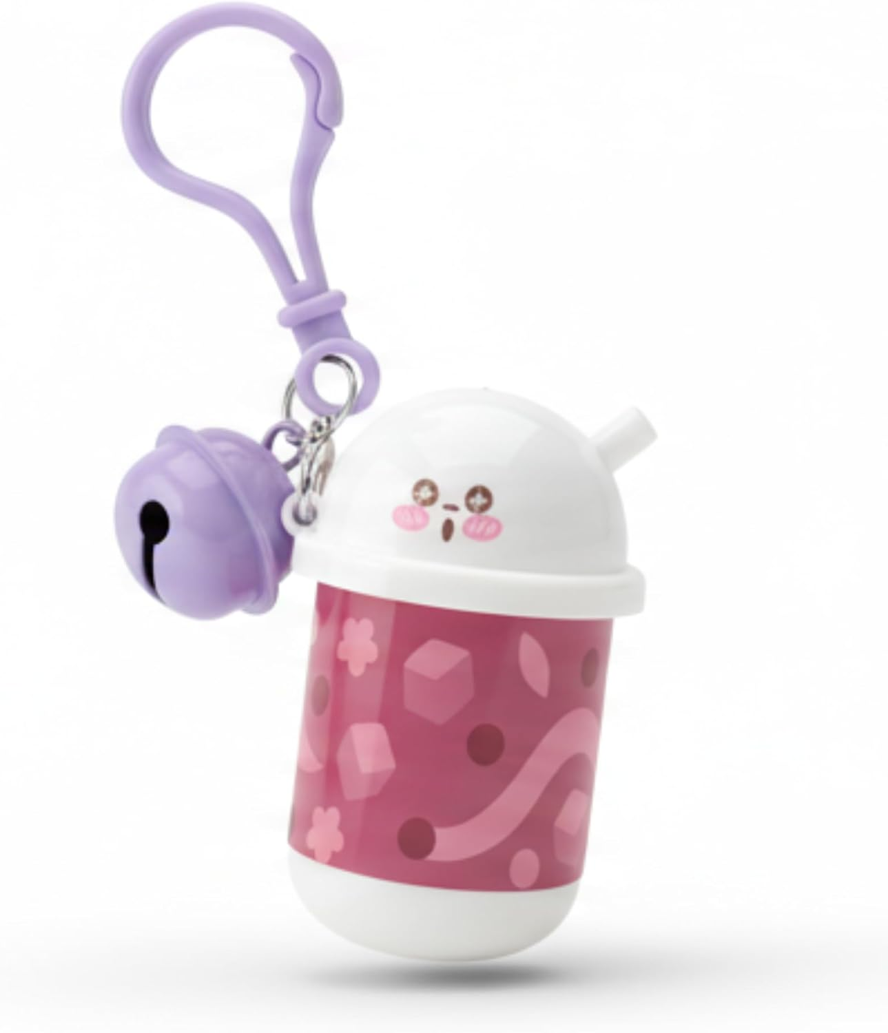 BOBALIP Matte Lip Mud Milk Tea Edition &ndash; Kawaii Boba Keychain | Long-Lasting, Cloud-Light, Soft Blurring Lip Cream | 3 Dreamy Shades (Peach Oolong, Red Bean, Taro Rose) (Red Bean)