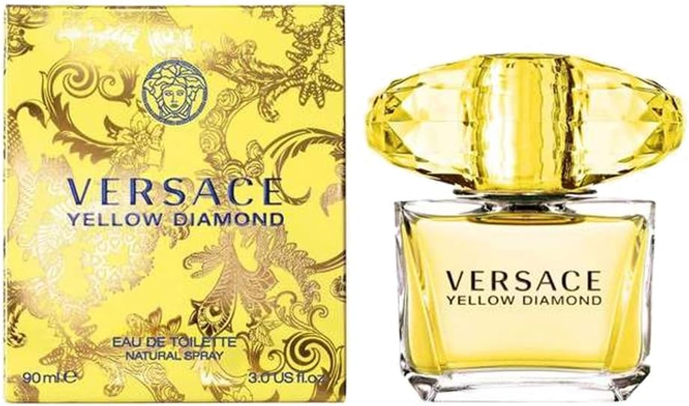 Versace Yellow Diamond by Versace Eau De Toilette Spray 3 Oz