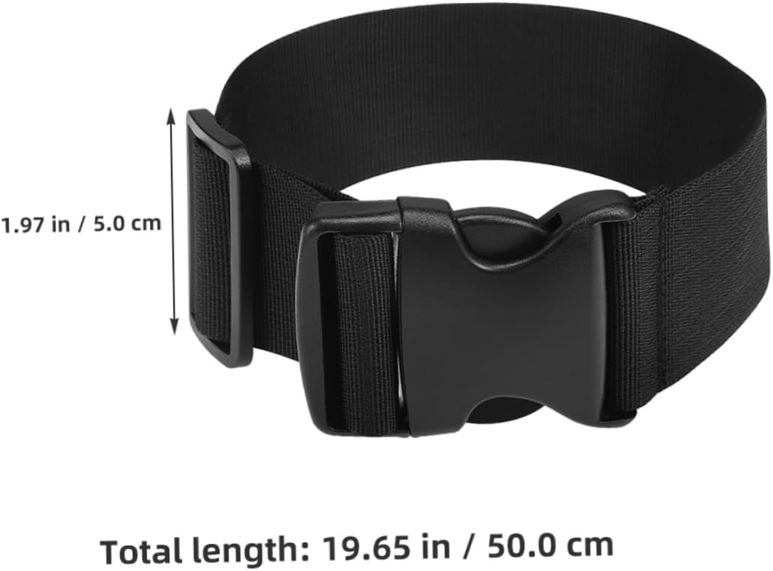 GAROZATION 5Pcs Multifunctional Adjustable Suitcase Straps Luggage Supplies for Travel Nylon Luggage Packing Strap image number 1