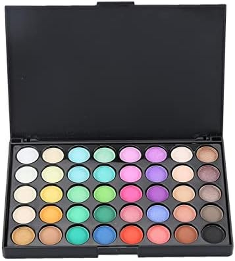 Beauty Glazed Eyeshadow Palette 40 Color Matte Eyeshadow Palette Glitter Eye Shadow Waterproof Long Lasting Make up Pallet Shimmer Fashion Women Beauty Eyes Beauty Glazed Palette(France) image number 1