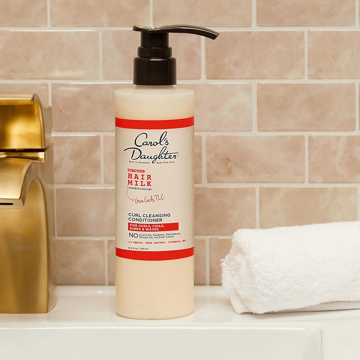 Carols Daughter Hair Milk Nourishing & Conditioning Cleansing Conditioner, 12 Ounce 1 Count Hair Milk Nourishing and Conditioning Cleansing Conditioner - 12.0 Oz image number 5