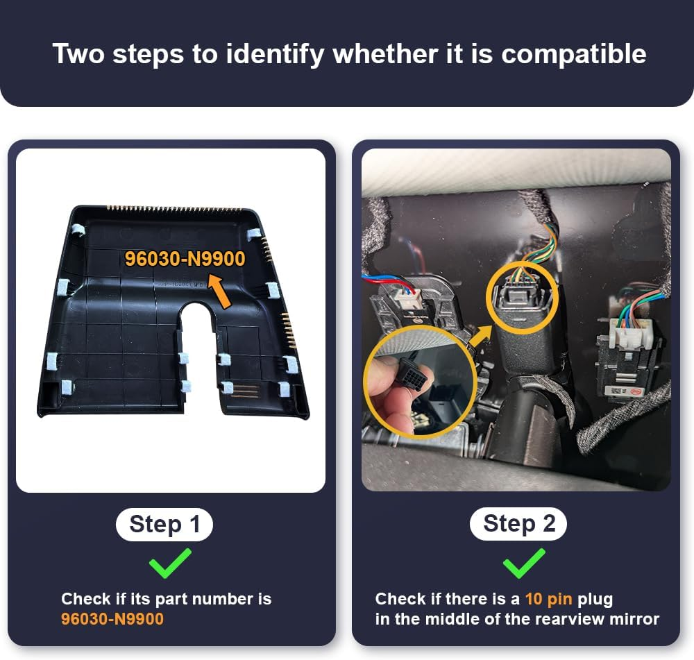 Fitcamx 4K Dash Cam Suitable for Hyundai Tucson 2022-2025 (Right Hand Drive Car), Integrated OEM Look, 2160P UHD Video, Built-In Wifi & APP Collision Sensor, Loop Recording, Easy to Install, 64GB Card image number 6