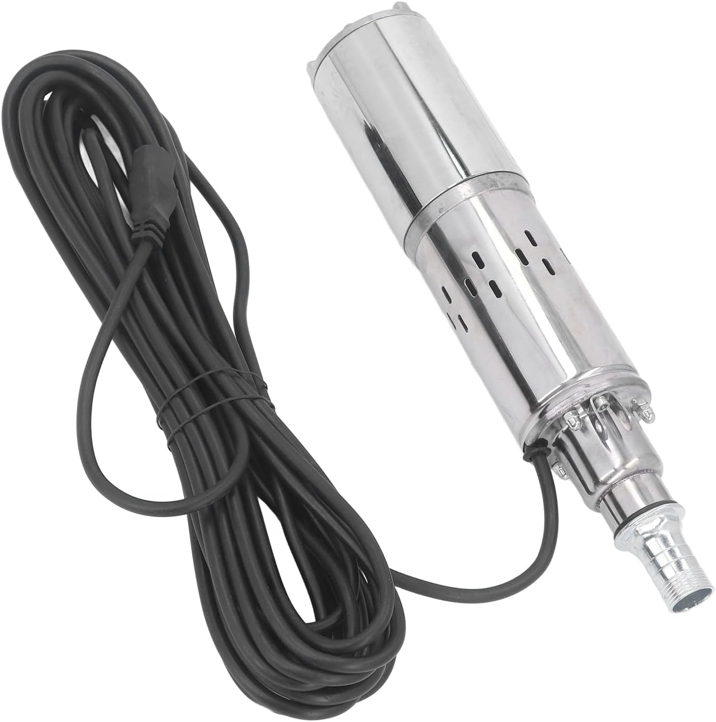 DC Screw Pump, Stainless Steel Deep Well Pump, Solar Submersible Pump, 45M Head, Copper Motor, 1.2M&sup3; H Flow Rate, Irrigation Pump, DC48-60V image number 4