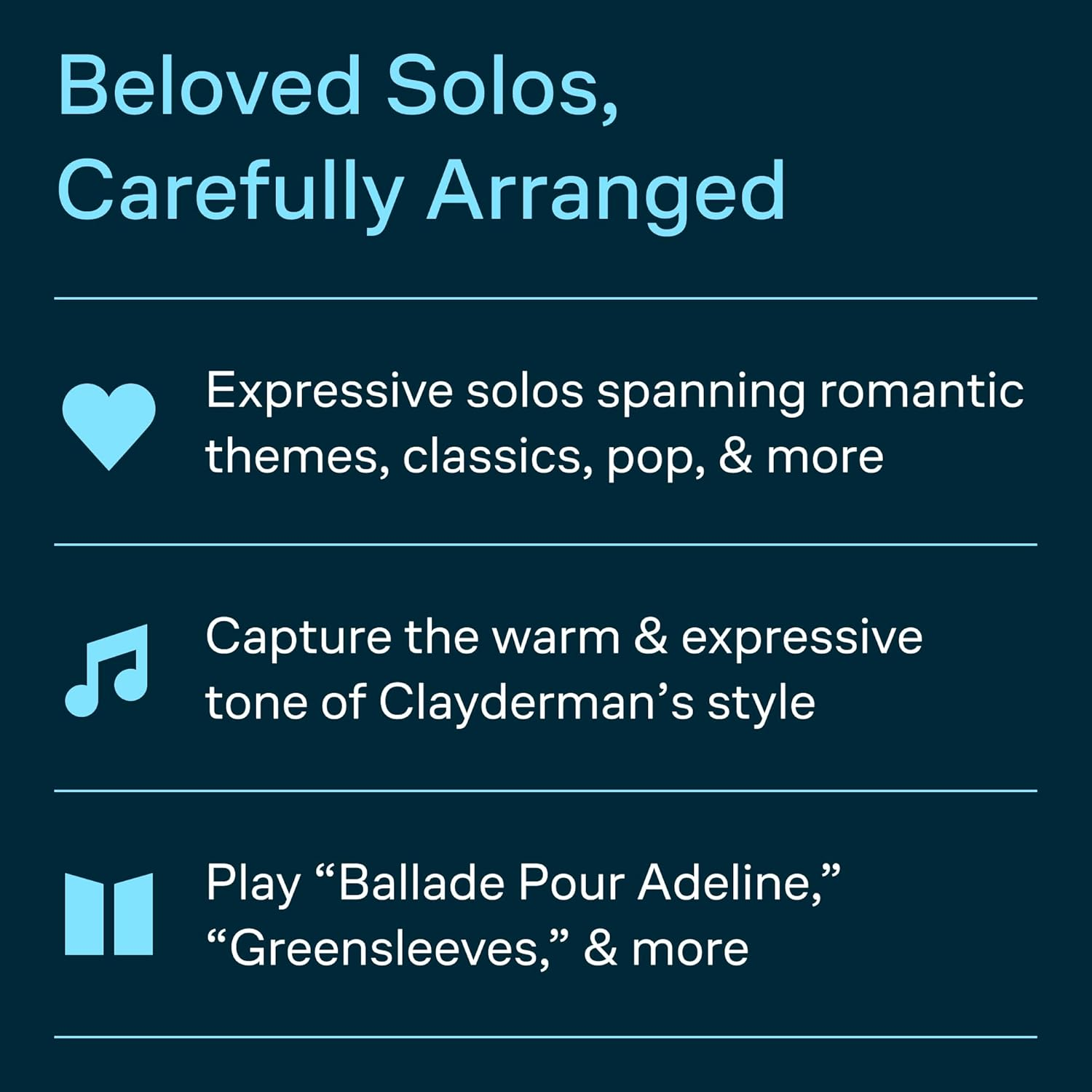 Music Sales America Richard Clayderman Anthology Book: Piano Solo image number 3