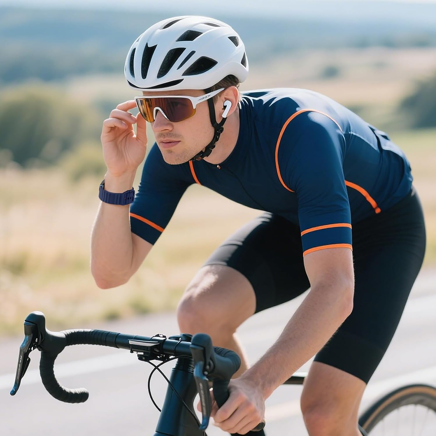 Mastten 4 Pack Sport Straps Compatible with Samsung Galaxy Watch 7 Strap - Soft Silicone Band F&uuml;r Galaxy Watch 6 5 4 Strap 40Mm 44Mm - No Gap Wave Watchband for 6 Classic / 4 Classic / 5 Pro/Fe image number 2