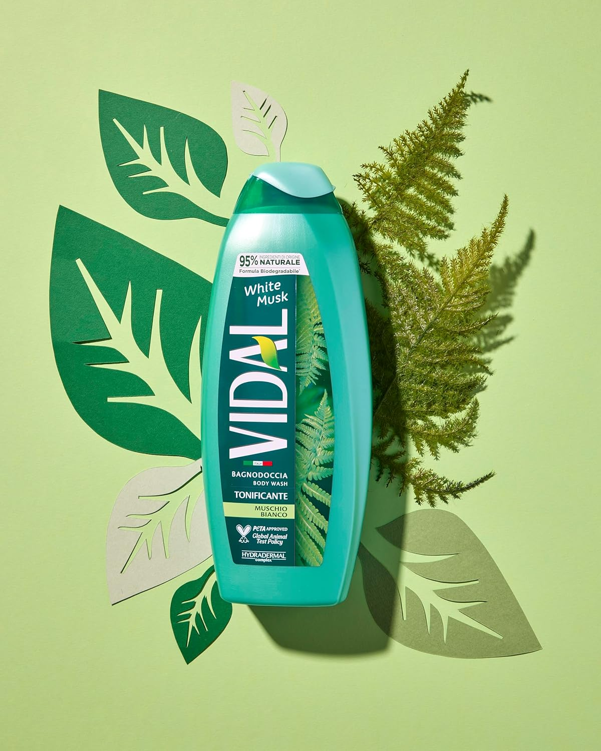 Vidal Body Wash White Musk 500Ml