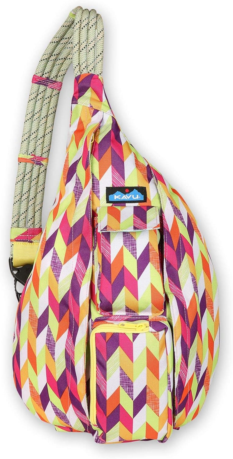 KAVU Mini Rope Bag Cotton Crossbody Sling image number 2