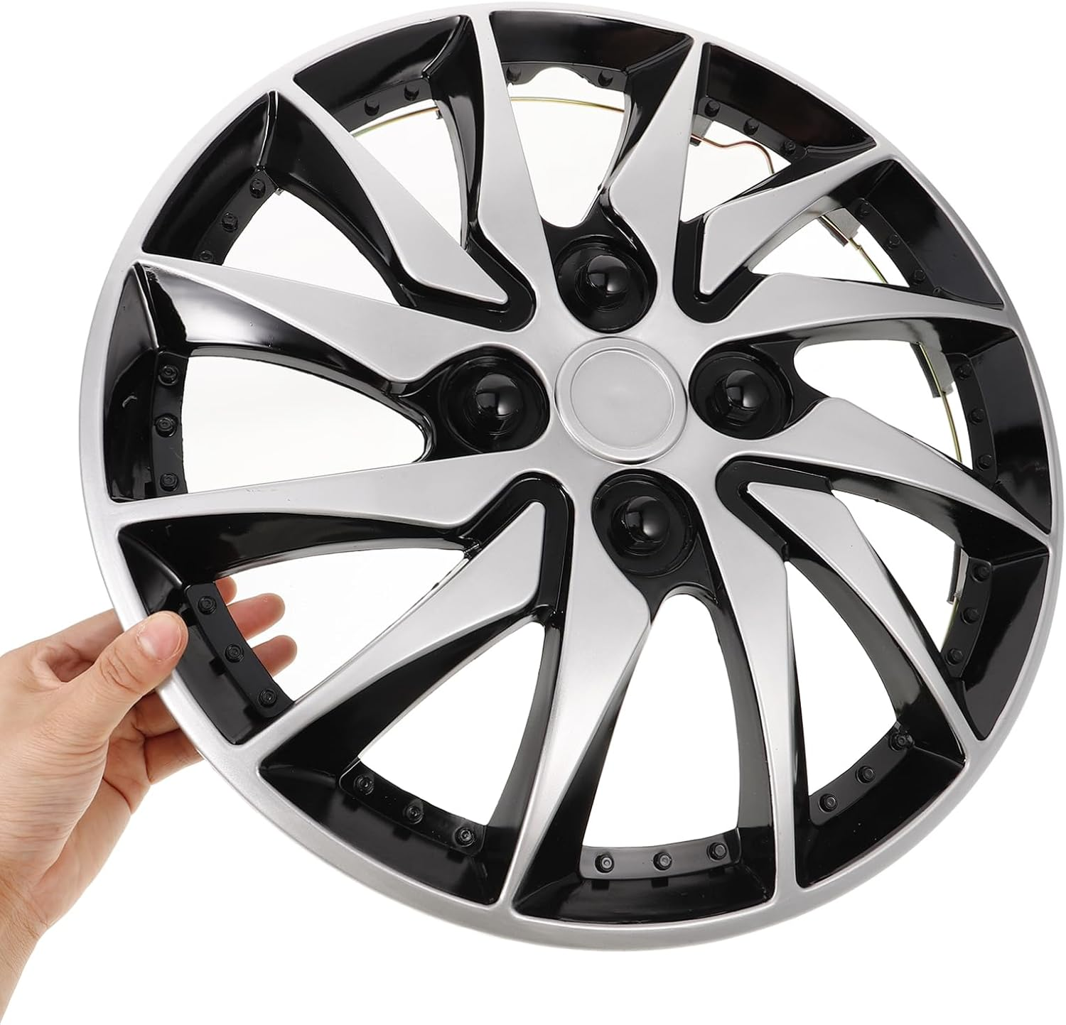 STOBAZA Hub Cap Decorative Wheel Rim Cover Hubcaps for Cars Automotive Hub Caps for Car image number 6