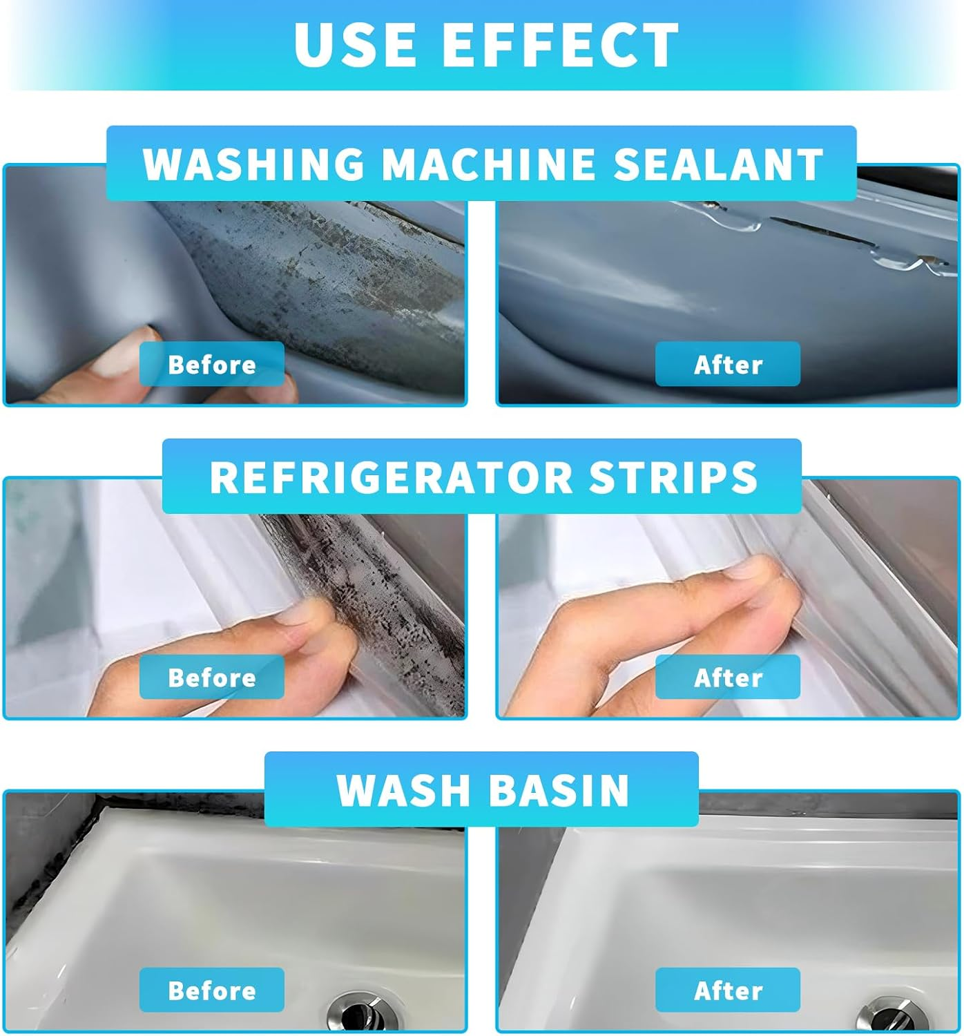 BARINOX Mould Remover Gel Kit - 10 in 1 Powerful Cleaner for Grout, Washing Machine, Tile, Shower, Kitchen Sink, Refrigerator Seals, Caulk, Bathroom, Toilet & Cleaning Brushes, Cloth and Gloves 400 ML