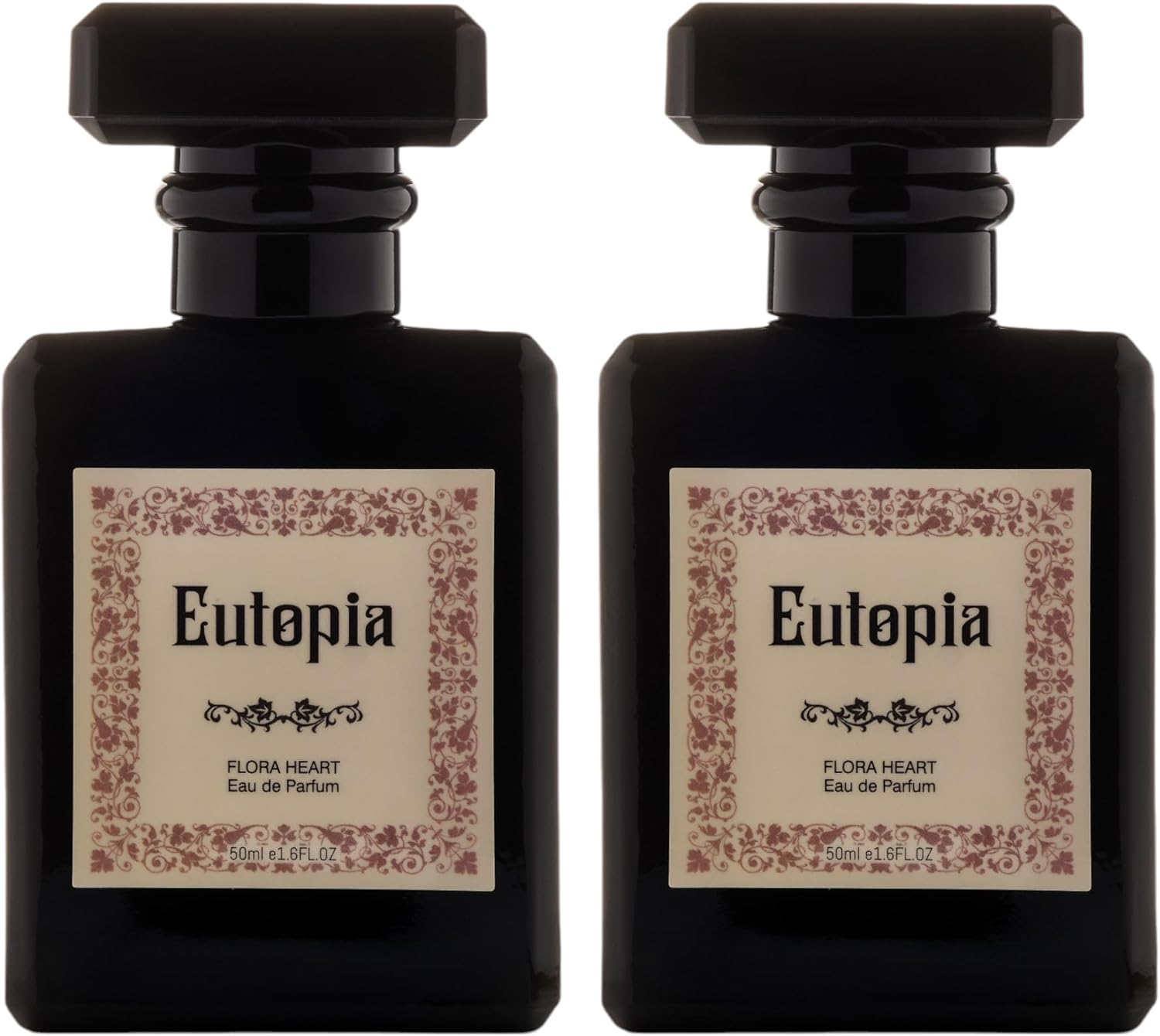 Eutopia Perfumes | 2 X Flora Heart 50Ml | Inspired by Creed-Aventus | Spray Perfume for Men