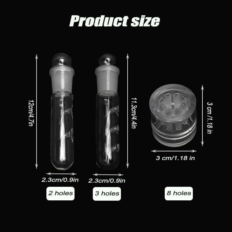 Planaria Aquarium Trap Leeches Catcher, 3Pcs Planaria Trap Shrimp Tank Aquarium Bristle Worm Leech Flatworm, Glass Leech and Bristle Worm Catcher for Shrimp Tank image number 3
