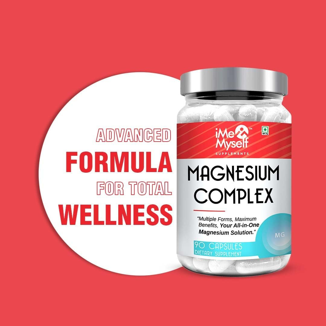 Imemyself Magnesium Complex &ndash; 90 Capsules | All-In-One Magnesium Solution image number 3
