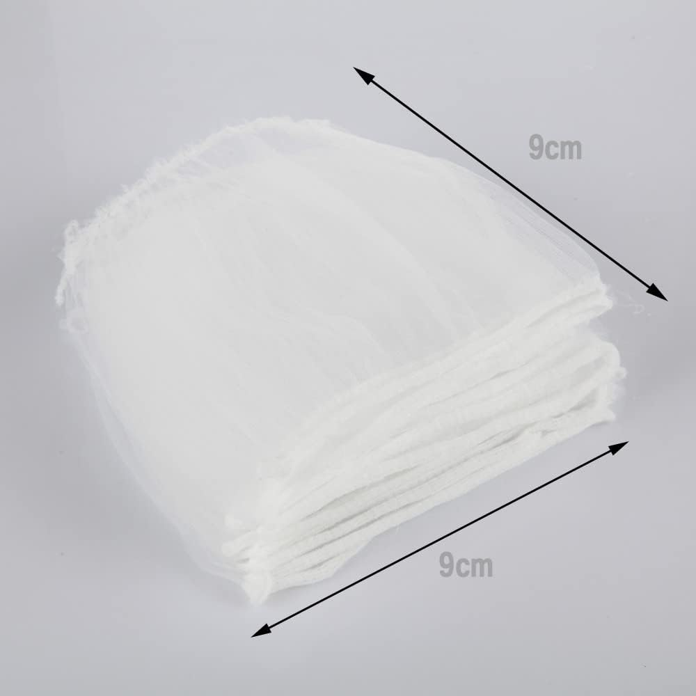 Sink Strainer Filter Mesh Bag 200Pcs, Kitchen Sink Trash Mesh Bag, Disposable (White) image number 6
