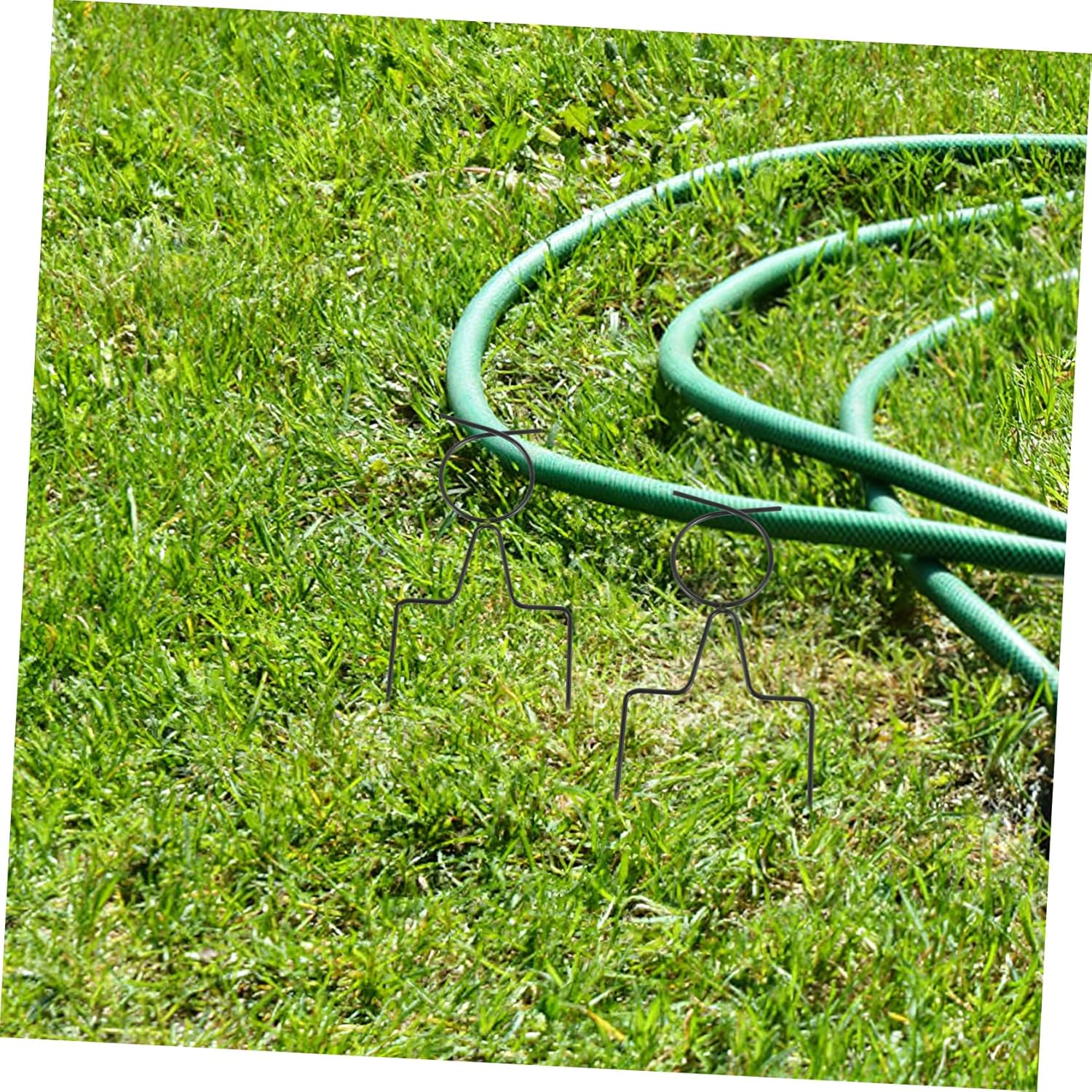 WHAMVOX 5Pcs Water Hose Guide Stake Lawn Garden Hose Holders Guide Spike in Gardening Supplies image number 4