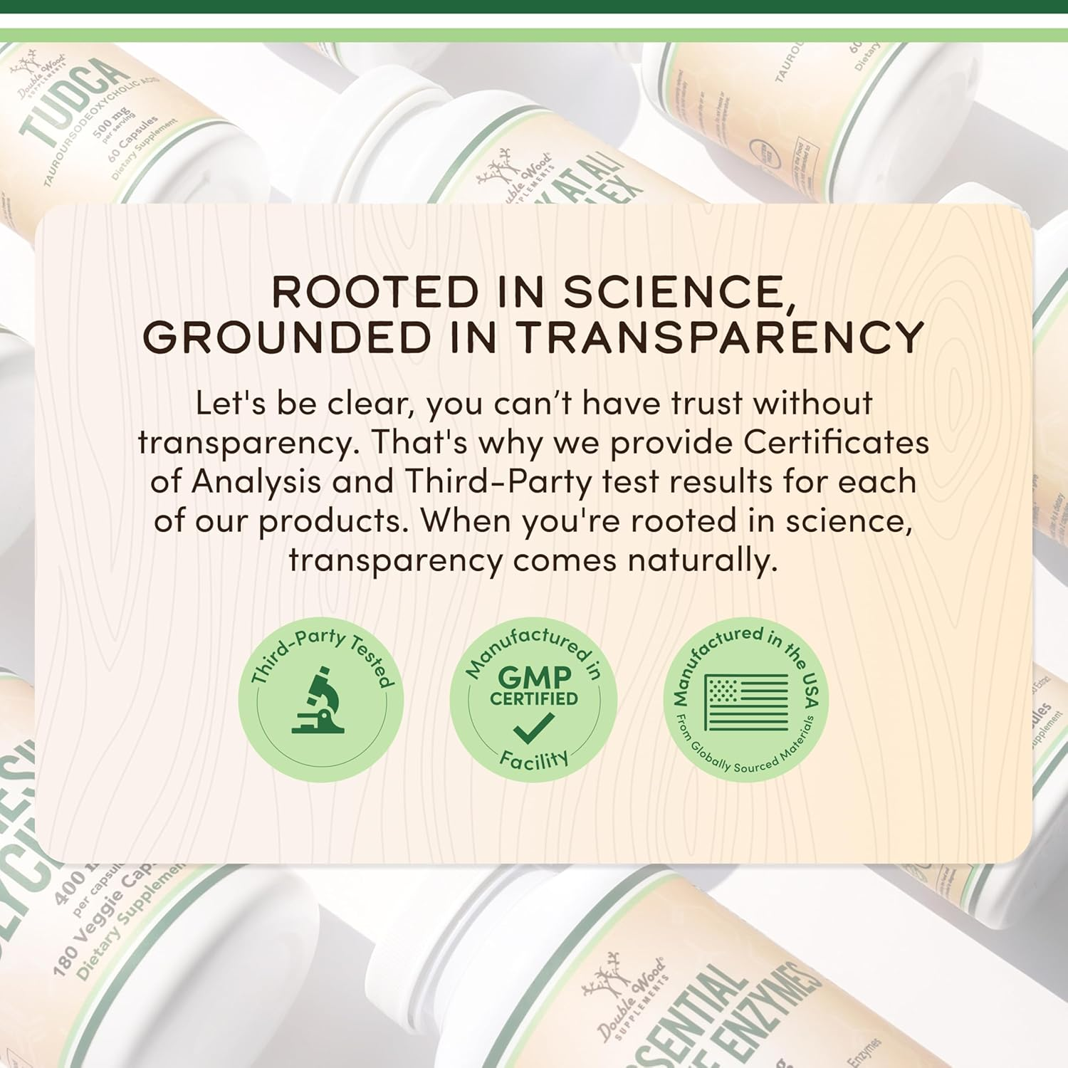 Double Wood Supplements Tigers Milk Mushroom Supplement (Lignosus Fungi) 500Mg per Serving, 120 Capsules (Antioxidant for Respiratory and Lung Health Support) Vegan Safe, Non-Gmo image number 3