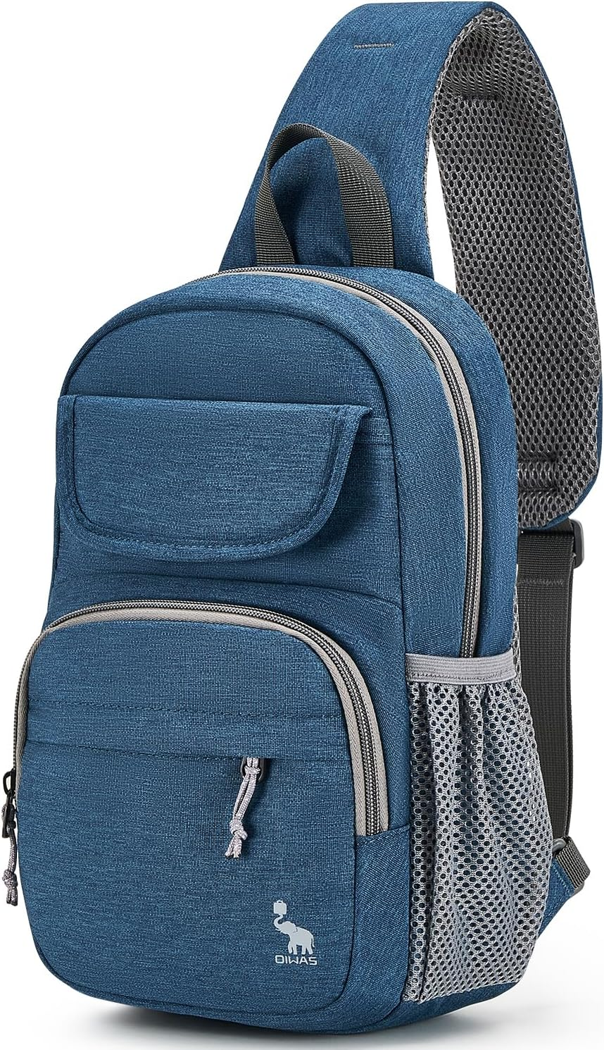 OIWAS Sling Bag Crossbody Backpack for Men, One Strap Backpack Hiking Daypack Chest Bag for Women