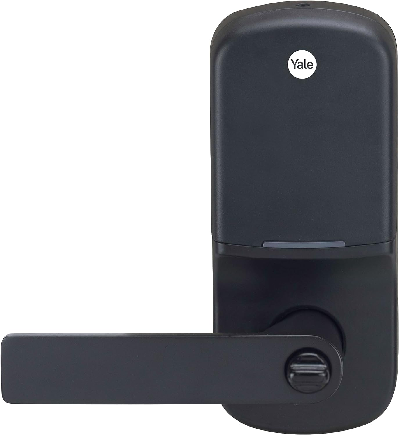 Yale Assure Lever Keyed Smart Deadlatch Matt Black with Yale Home Module image number 4