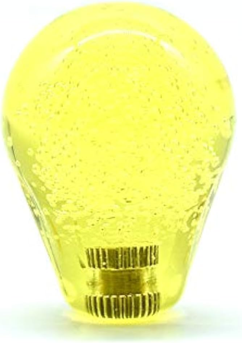 Arcity Arcade Joystick Bat Oval Top Handle Knob American Type Replacement Crystal Yellow Big Head for Zippy SANWA SEIMITSU Arcade1Up Fight Stick Machine Console Cabinet New