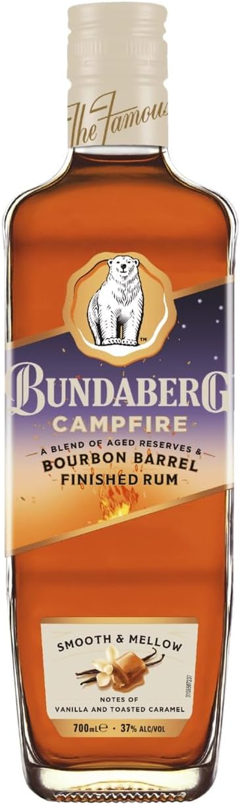 Bundaberg Campfire Bourbon Barrel Rum 700Ml