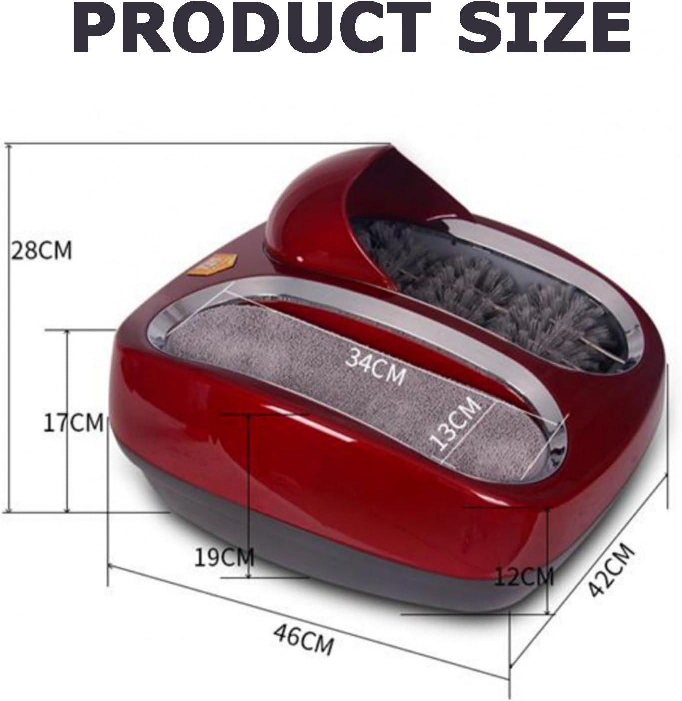 Sole Cleaning Machine, Smart Shoes Sole Cleaner, Fully Automatic Shoe Sole Cleaning Machine, No Shoe Covers Required Household Shoes Cleaning Equipment, Intelligent Automatic Induction Shoe Cleaner image number 4