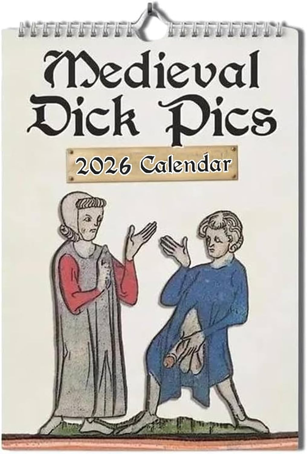 Medieval Dick Pics 2026 Calendar, Funny Rude Medieval Dick Wall Calendar 2026, Prank Pic 12 Months Calendars Gag Gifts for History Enthusiasts Adults Prankster image number 5