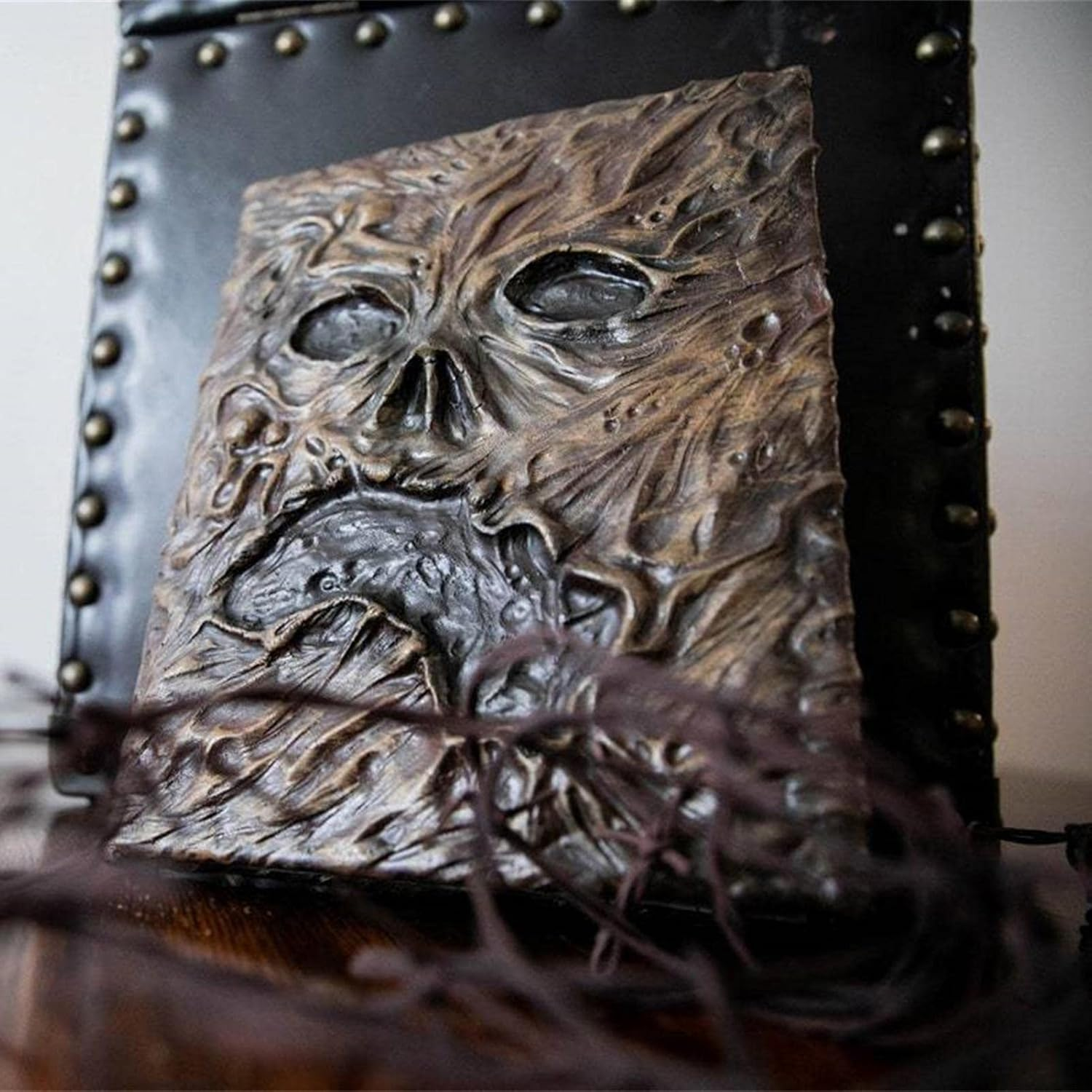 Necronomicon Book Evil Dead Necronomicon Book,Necronomicon Book of Dead, Death Spell Book for Home Desk Decorations image number 6